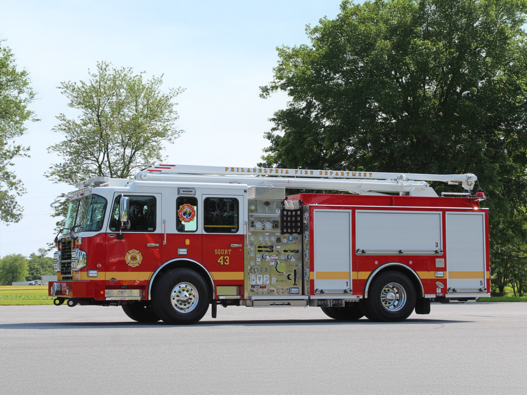 Philadelphia Fire Department 54' Squrt